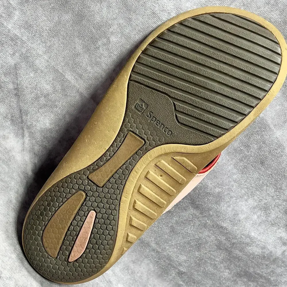 Spenco Sandals Womens 8 Pink Yumi Faux Leather Thong Arch Support Comfort
